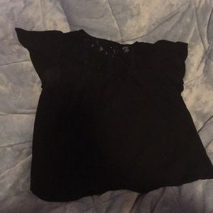 Torrid black see through top